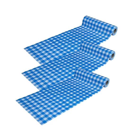 Pratikser Tek Kullanımlık Masa Örtüsü Mavi - 100x120cm - 3 Rulo ürün görseli 1