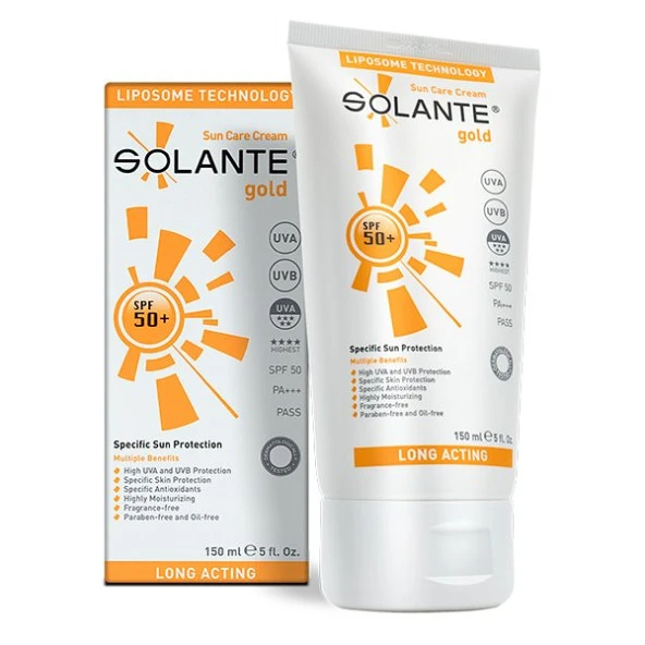 Solante Gold Güneş Kremi SPF 50+ 150 ml ürün görseli 1