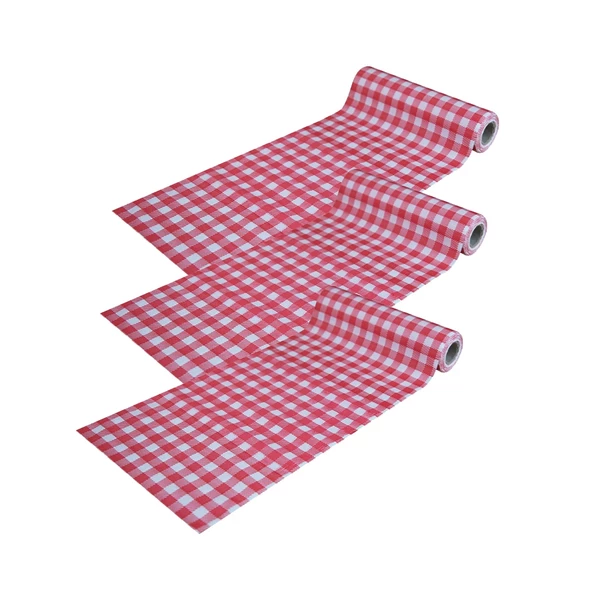 Pratikser Tek Kullanımlık Masa Örtüsü Kırmızı - 100x120cm - 3 Rulo ürün görseli 1