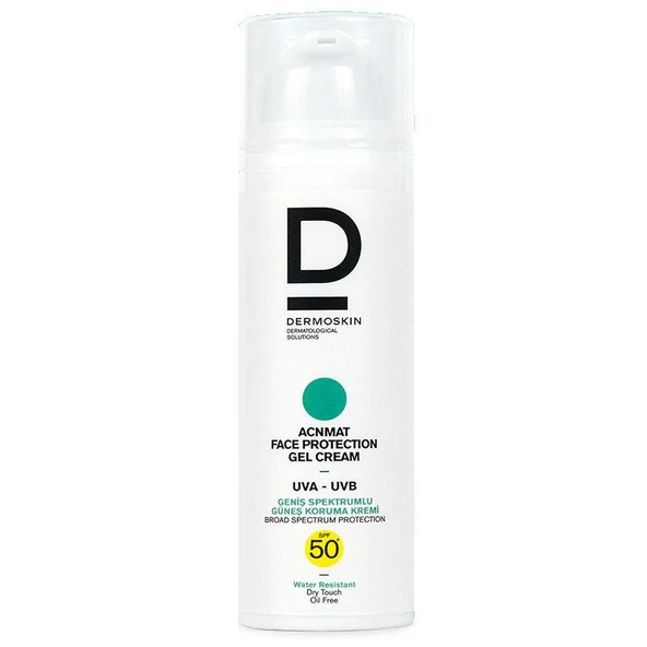 Dermoskin Acne Mat Sun Face Protection Gel Cream Spf50+ 50ml ürün görseli 1