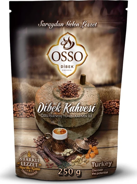 Osso Dibek Kahvesi 200 gr 4'lü - Resim 5
