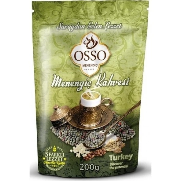 Osso Menengiç Kahvesi 200 Gr X 12 Adet - Resim 5