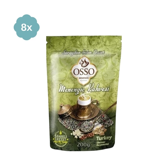 Osso Menengiç Kahvesi 3 'lü 200 gr - 600 gr - Resim 4