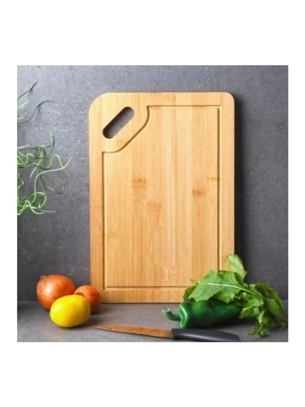 Gönül GNL3775 Bambu Kesim Tahtası 34x24x1 cm ürün görseli 1