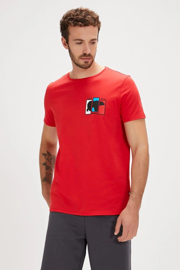 BAD BEAR GRIZZLE ERKEK T-SHIRT - Resim 2