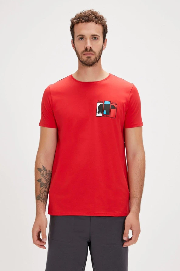 BAD BEAR GRIZZLE ERKEK T-SHIRT - Resim 3