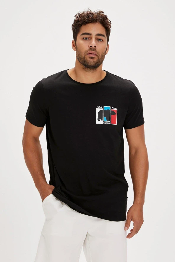 BAD BEAR GRIZZLE ERKEK T-SHIRT - Resim 12