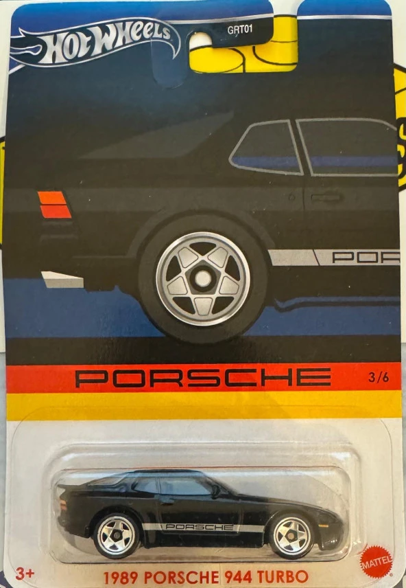 Hot Wheels Porsche - 1989 Porsche 944 Turbo HRW58 ürün görseli 1