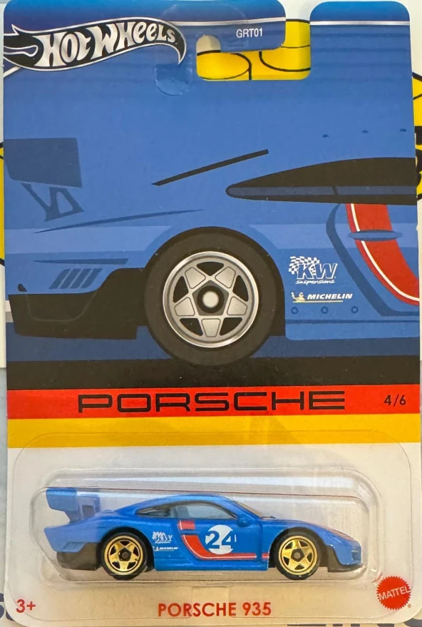 Hot Wheels Porsche - Porsche 935 HRW59 ürün görseli 1