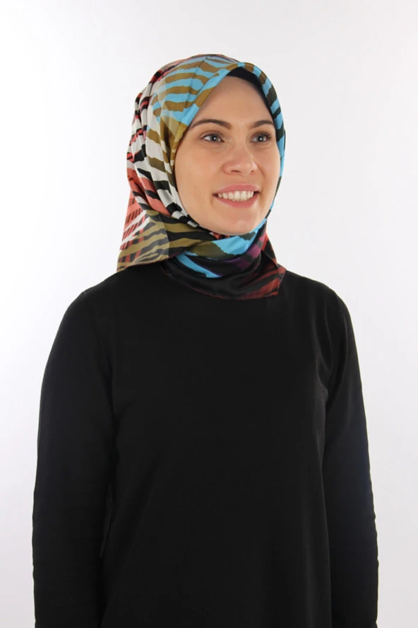 Aker 7651713 Twill Ipek Eşarp 90*90 - Resim 2