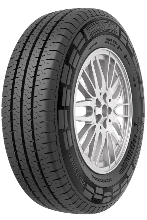 Milestone 195/60 R16C Tl 99/97T 6Pr Vanmile  2024 Üretim Yazlık Lastik ürün görseli 1