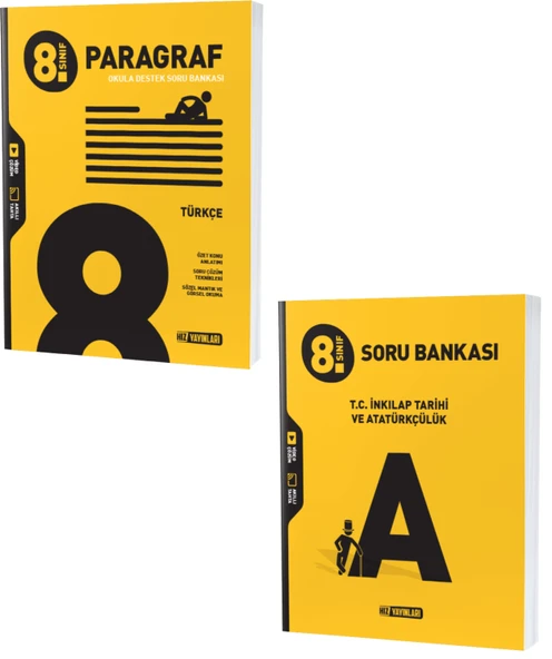 Hız Lgs 2024 8. Sınıf Paragraf + İnkılap Tarihi Soru Seti 2 Kitap ürün görseli 1