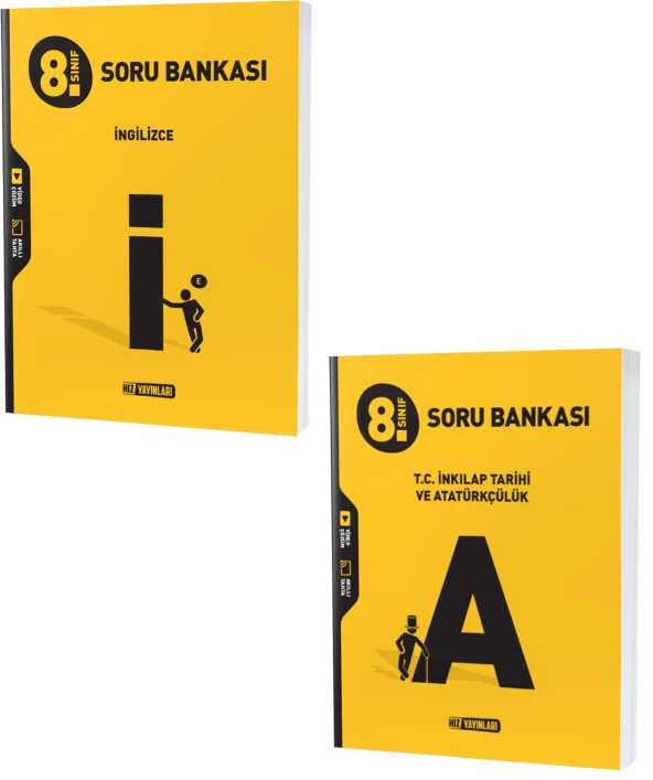 Hız Lgs 2024 8. Sınıf İngilizce + İnkılap Tarihi Soru Seti 2 Kitap ürün görseli 1