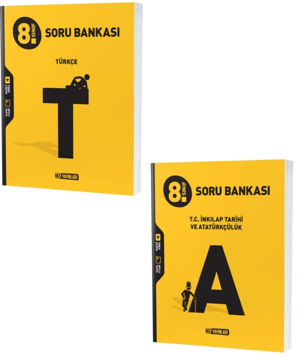 Hız Lgs 2024 8. Sınıf Türkçe + İnkılap Tarihi Soru Seti 2 Kitap ürün görseli 1