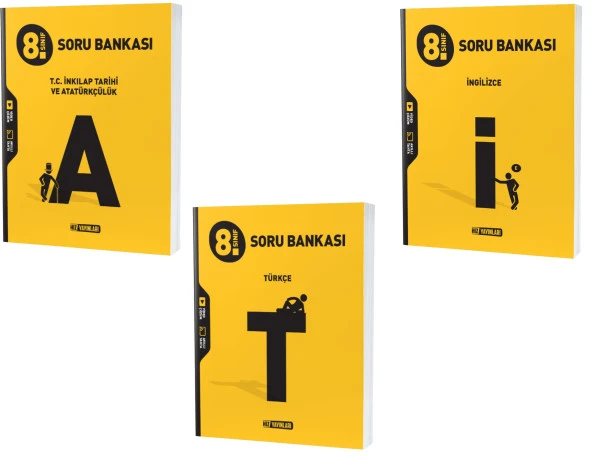 Hız Lgs 2024 8. Sınıf Türkçe + İnkılap Tarihi + İngilizce Soru Seti 3 Kitap ürün görseli 1