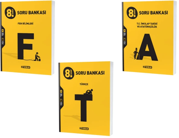 Hız Lgs 2024 8. Sınıf Fen Bilimleri + Türkçe + İnkılap Tarihi Soru Seti 3 Kitap ürün görseli 1