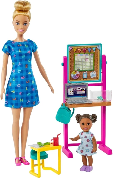 Barbie Okul Öncesi Öğretmen Bebek ‎HCN19 ürün görseli 1