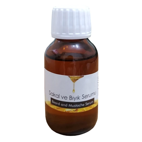 LokmanAVM Sakal Ve Bıyık Serumu Cam Şişe 50 ML ürün görseli 1