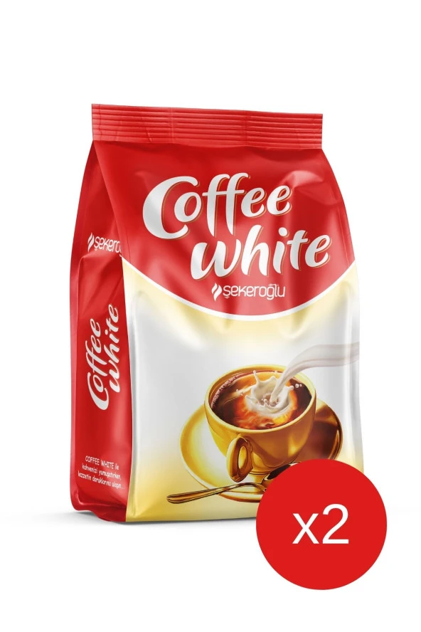 Şekeroğlu Coffee White Kahve Kreması 2 x 500 Gr ( 2 Adet ) ürün görseli 1