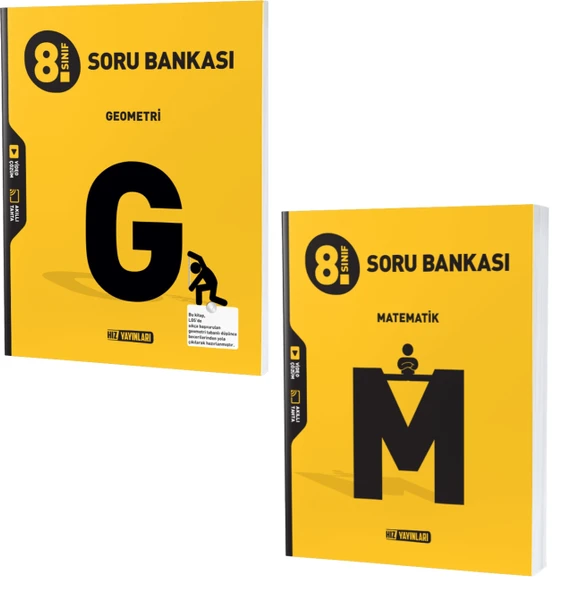Hız Lgs 2024 8. Sınıf Matematik + Geometri Soru Bankası 2 Kitap ürün görseli 1