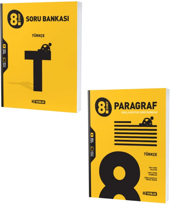 Hız Lgs 2024 8. Sınıf Türkçe + Paragraf Soru Seti 2 Kitap ürün görseli 1