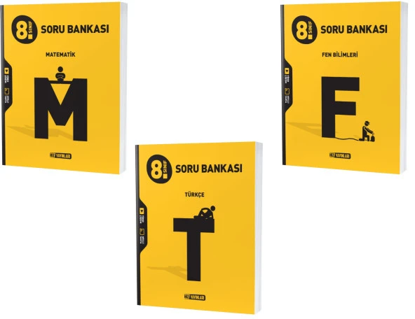 Hız Lgs 2024 8. Sınıf Matematik + Türkçe + Fen Soru Seti 3 Kitap ürün görseli 1