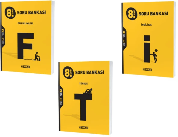 Hız Lgs 2024 8. Sınıf Fen Bilimleri + Türkçe + İngilizce Soru Seti 3 Kitap ürün görseli 1