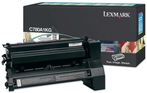 Lexmark C-780A1KG Orjinal Siyah Toner C-780  C-782 (6k) ürün görseli 1