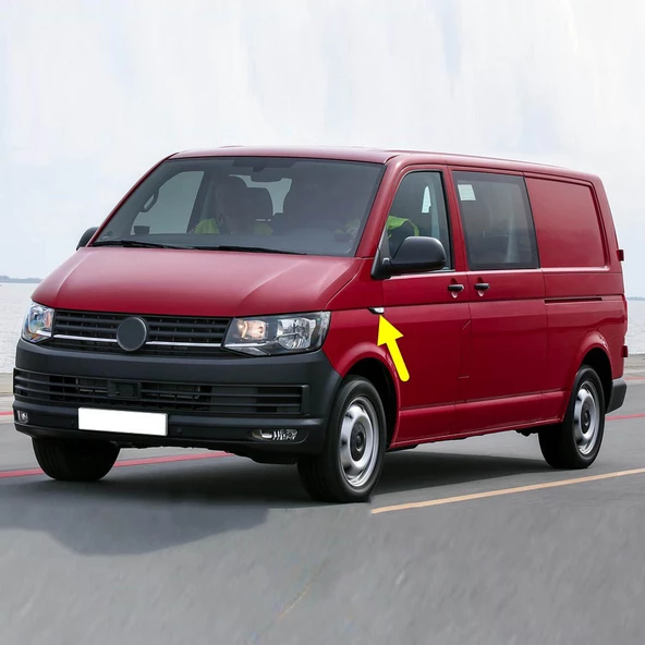 VW Transporter 2016-19 Sol Ön Çamurluk Sinyal Lambası Siyah 7E0949101 ürün görseli 1