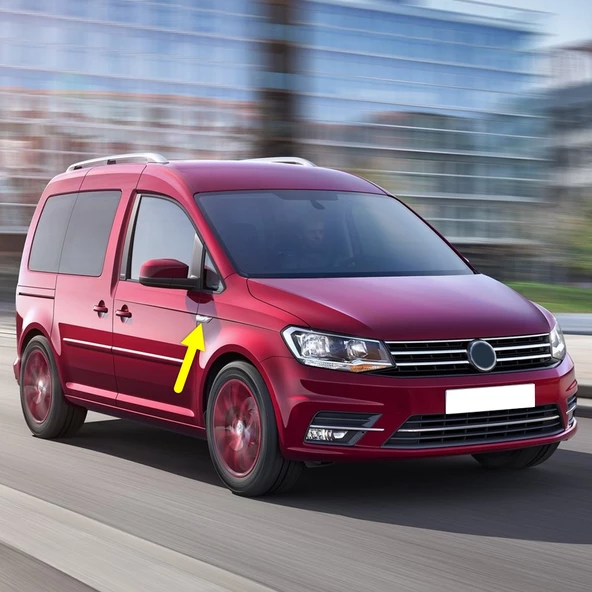 VW Caddy 2016-2020 Sağ Ön Çamurluk Sinyal Lambası Krom 2K5949102A ürün görseli 1