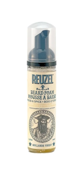 Reuzel Wood & Spice Beard Foam 70 ml Sakal ve Cilt Nemlendirici ürün görseli 1