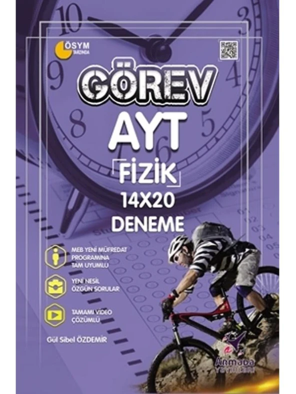 ARMADA YKS GÖREV AYT FİZİK DENEME 14X20 VİDEO ÇÖZÜMLÜ *YENİ* ürün görseli 1