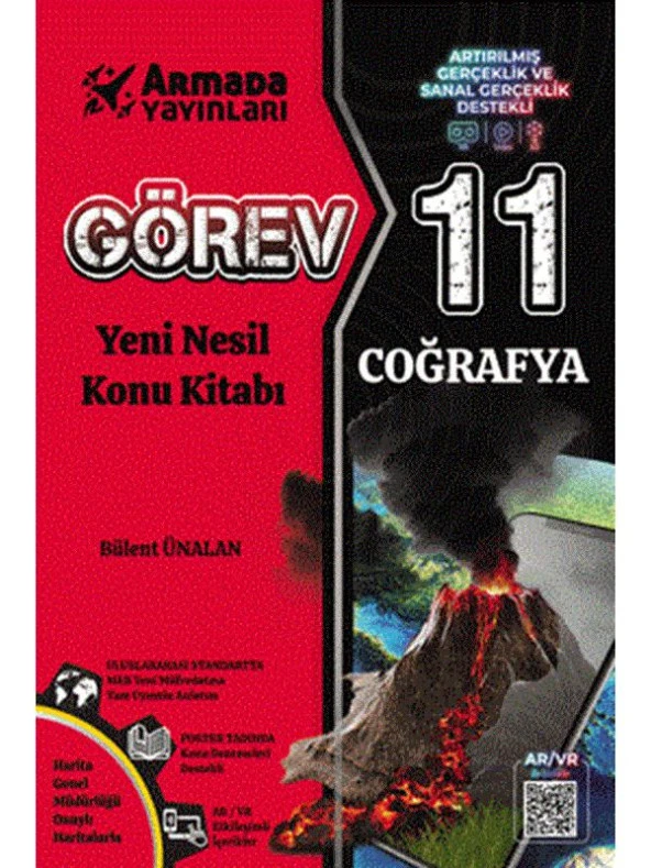 ARMADA GÖREV 11.SINIF COĞRAFYA YENİ NESİL KONU KİTABI ürün görseli 1