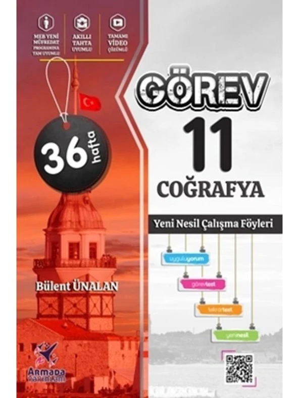 ARMADA GÖREV 11.SINIF COĞRAFYA YENİ NESİL ÇALIŞMA FÖYLERİ ürün görseli 1