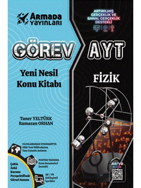 ARMADA GÖREV YKS AYT FİZİK KONU KİTABI YENİ NESİL ürün görseli 1