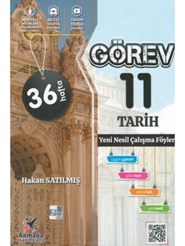 ARMADA GÖREV 11.SINIF TARİH YENİ NESİL ÇALIŞMA FÖYLERİ ürün görseli 1