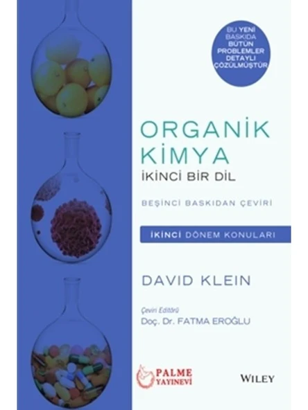 ORGANİK KİMYA İKİNCİ BİR DİL (2.Dönem Konuları)**(PALME) ürün görseli 1
