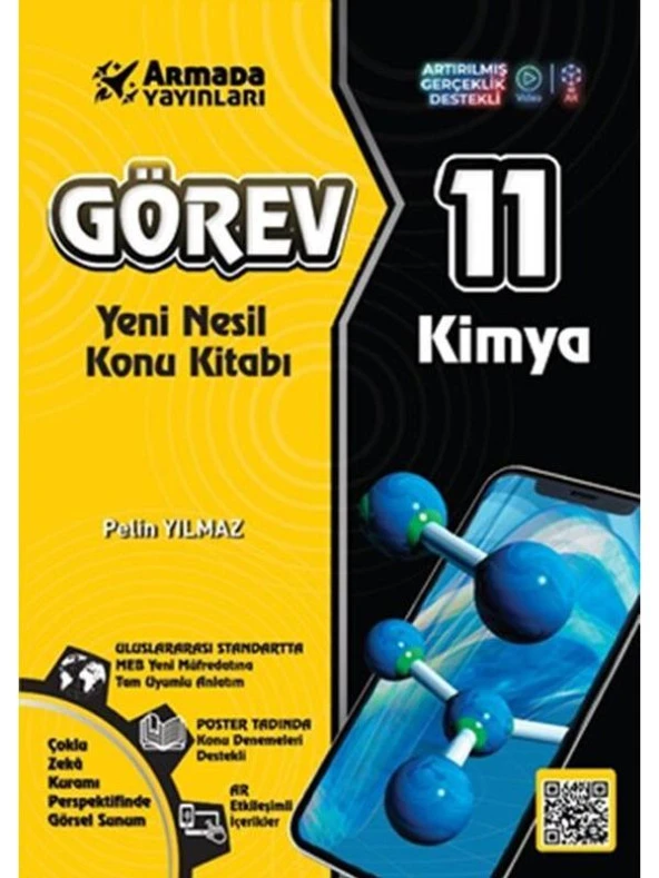 ARMADA 11.SINIF GÖREV KİMYA YENİ NESİL KONU KİTABI ürün görseli 1