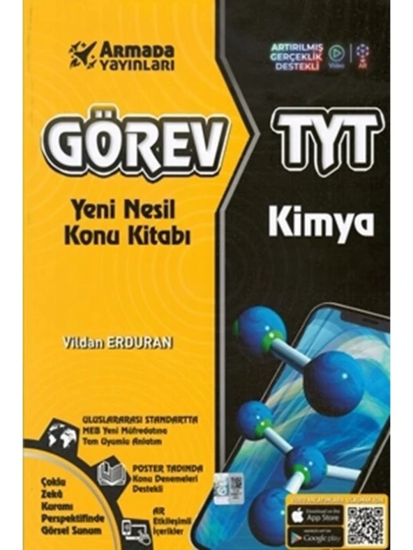 ARMADA GÖREV YKS TYT KİMYA KONU KİTABI YENİ NESİL ürün görseli 1