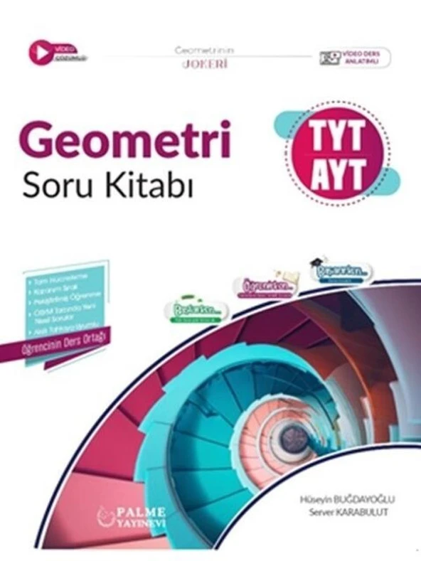 PALME JOKER YKS TYT AYT GEOMETRİ SORU KİTABI *YENİ* ürün görseli 1