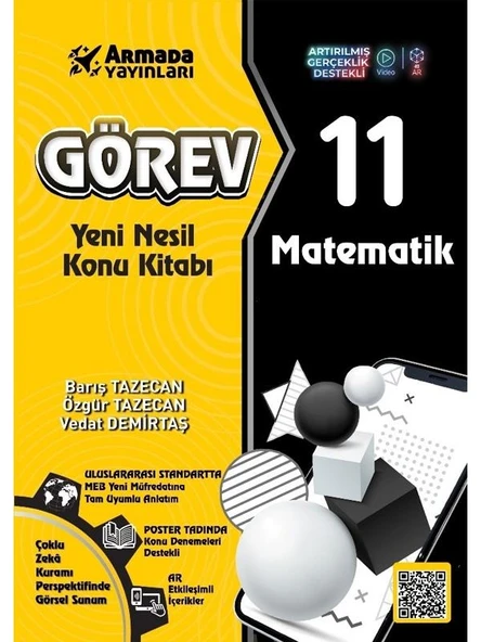 ARMADA 11.SINIF GÖREV MATEMATİK KONU KİTABI YENİ NESİL ürün görseli 1