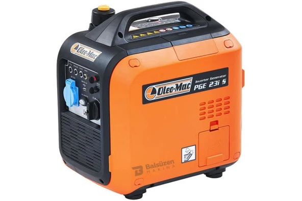 OLEOMAC PGE 23İ S Benzinli Sessiz İnvertör Jeneratör 2.3KW ürün görseli 1