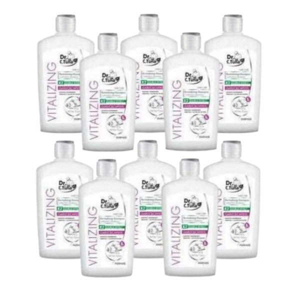 Farmasi Dr. C. Tuna Vitalizing Sarımsaklı Canlandırıcı Şampuan 500ML x 10 ürün görseli 1