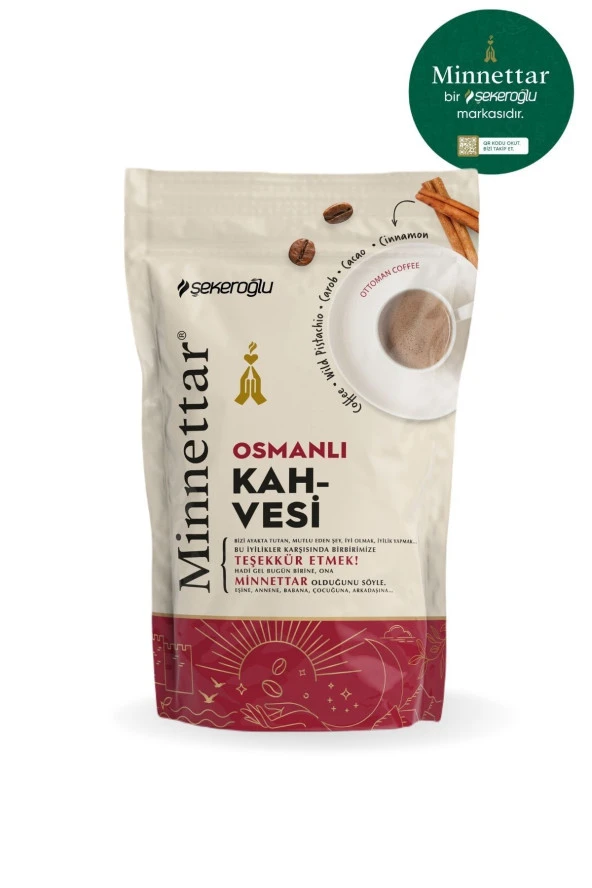 Şekeroğlu Minnettar Osmanlı Kahvesi 165 gr ürün görseli 1