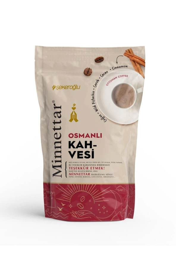 Şekeroğlu Minnettar Osmanlı Kahvesi 165 gr - Resim 3