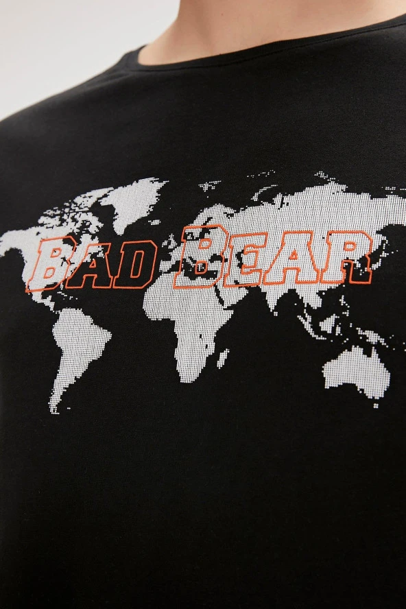 BAD BEAR GLOBE ERKEK TSHİRT - Resim 4