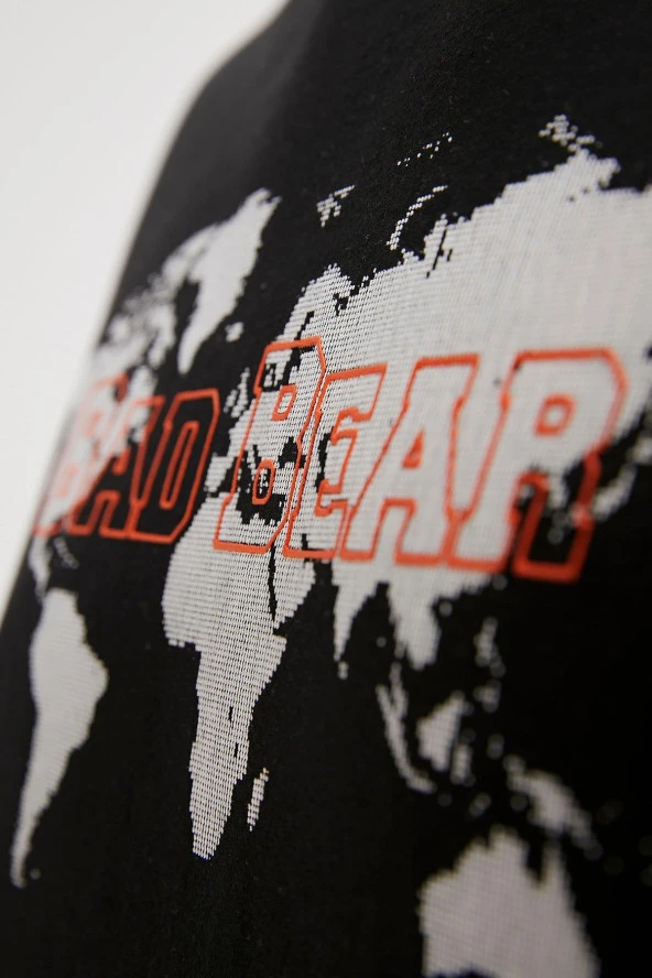 BAD BEAR GLOBE ERKEK TSHİRT - Resim 5