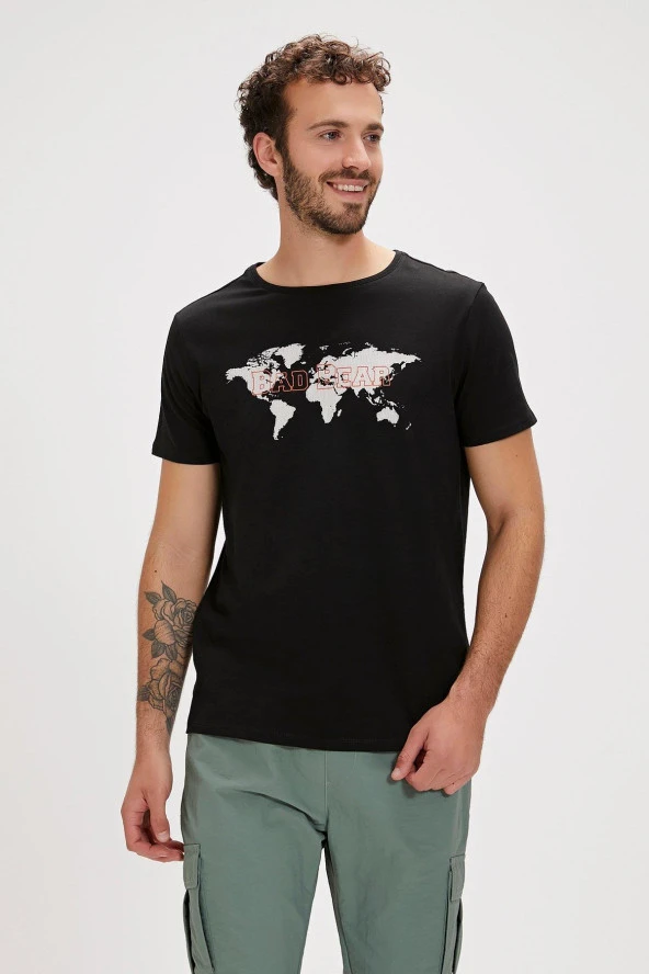BAD BEAR GLOBE ERKEK TSHİRT - Resim 7