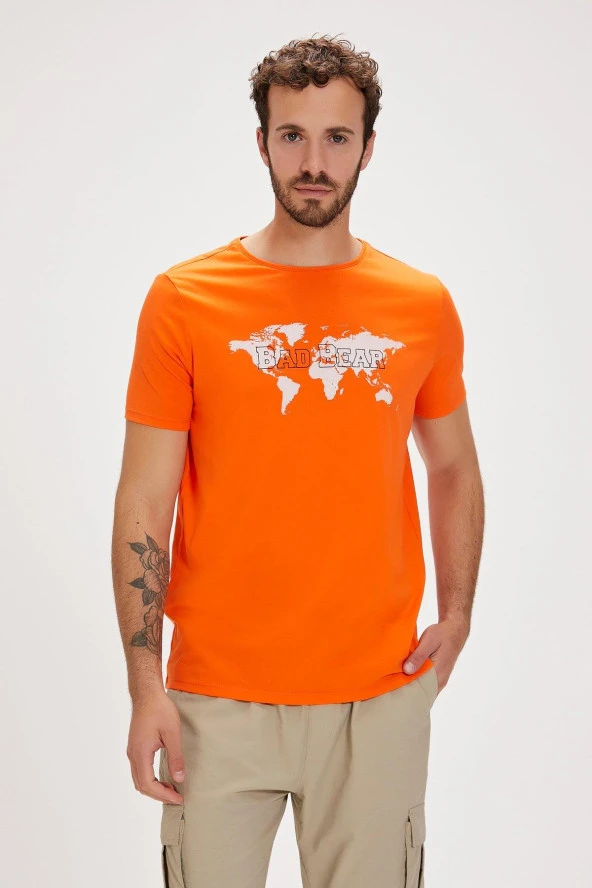 BAD BEAR GLOBE ERKEK TSHİRT - Resim 8