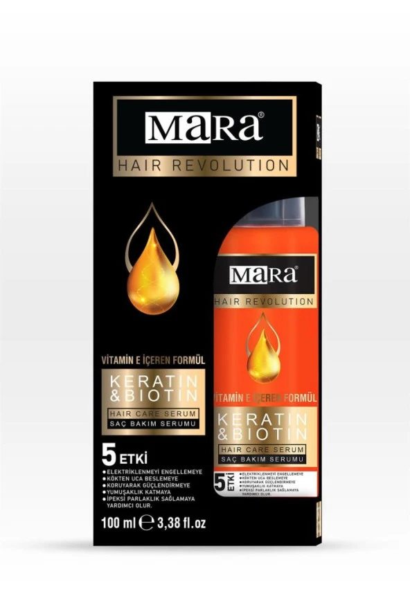 Mara Hair Care Serum Keratin & Biotin 100 Ml ürün görseli 1